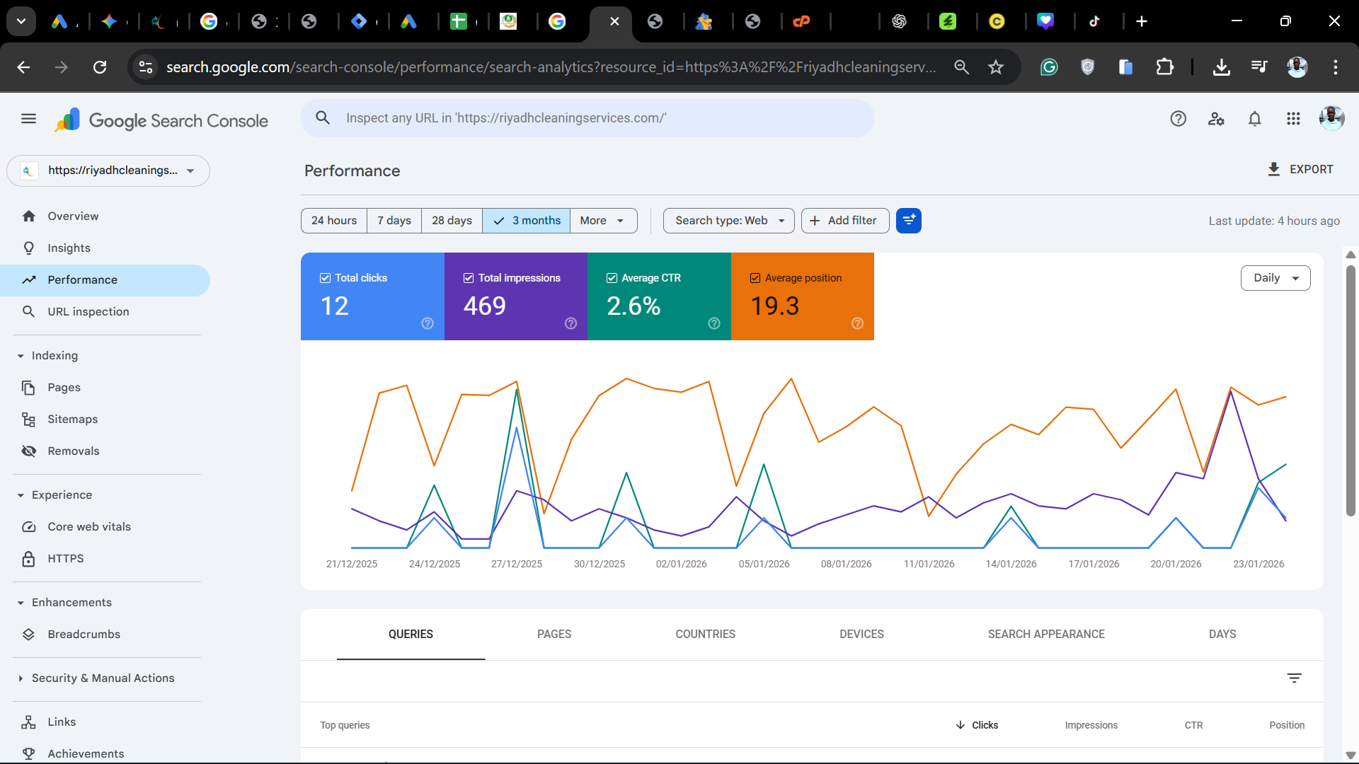 SEO Keyword Insights and Ranking Data